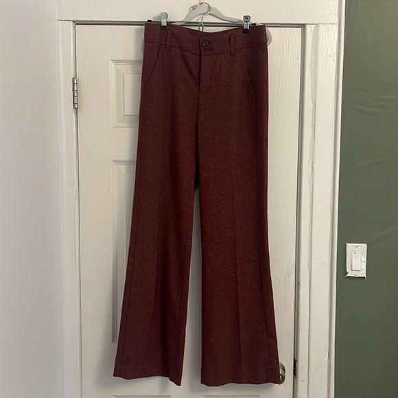 Anthro maroon pants - Picture 1 of 4